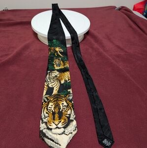 RM Style Silk Tiger Tie